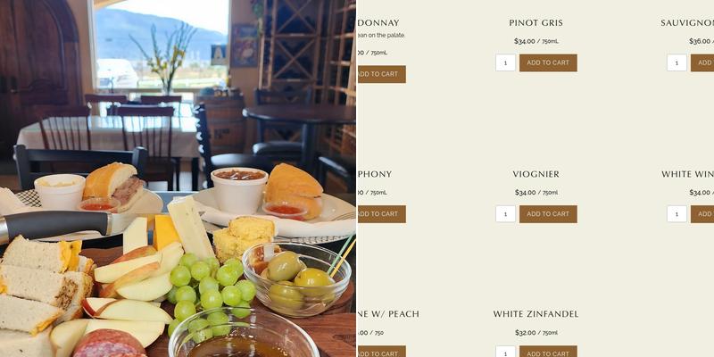 Tehachapi Wine & Cattle Menu