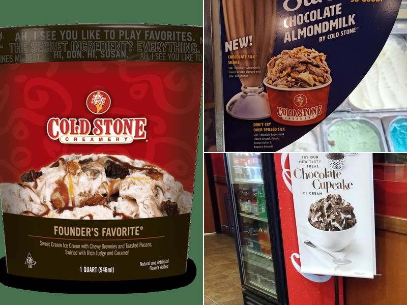 Cold Stone Creamery Menu