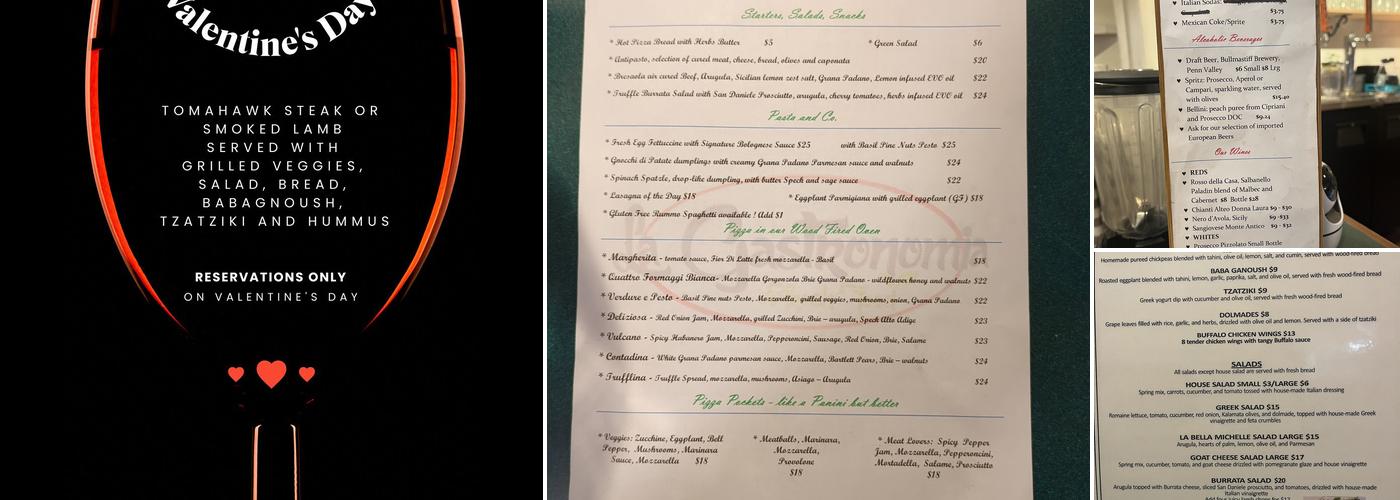 La Gastronomia Menu