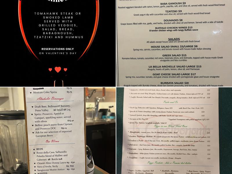 La Gastronomia Menu