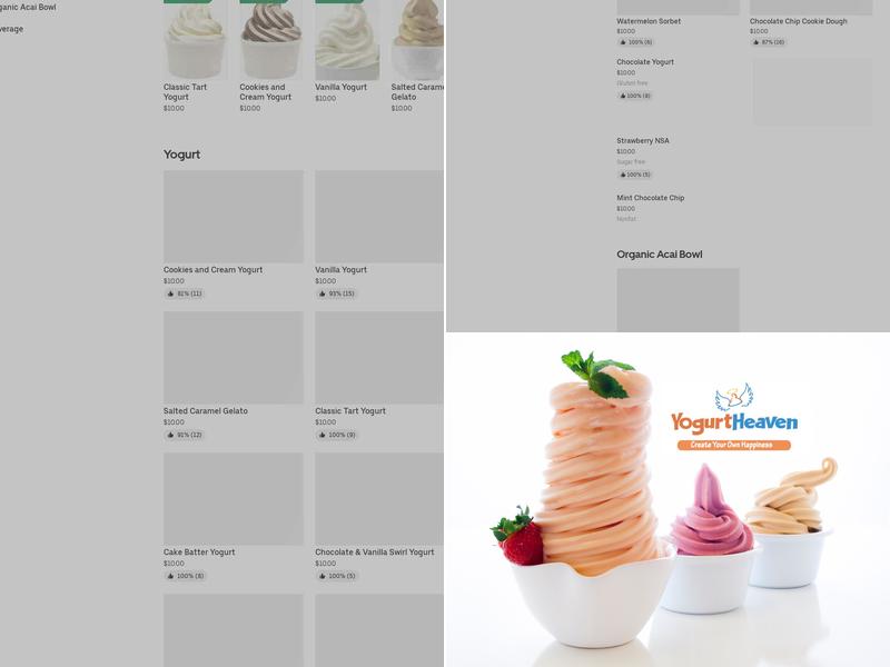 Yogurt Lounge 4S Ranch Menu