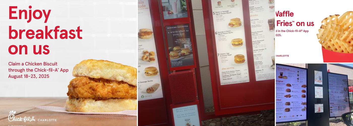 Chick-fil-A Menu