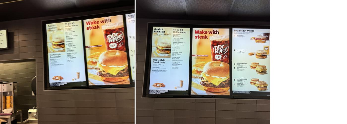 McDonald's Menu