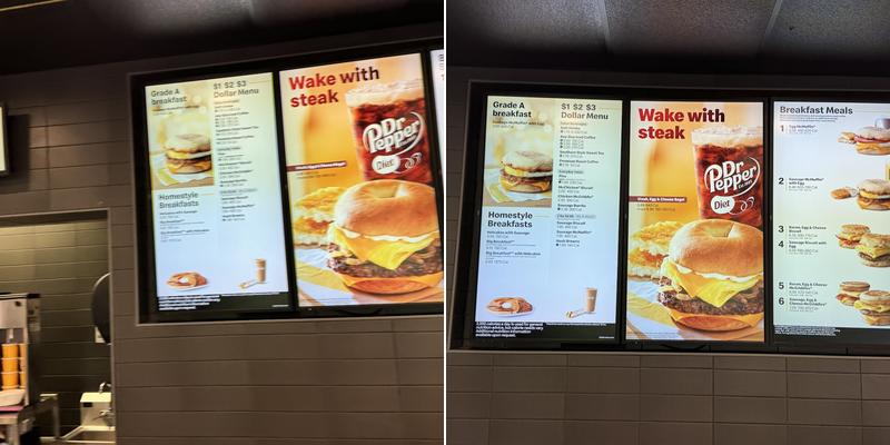 McDonald's Menu