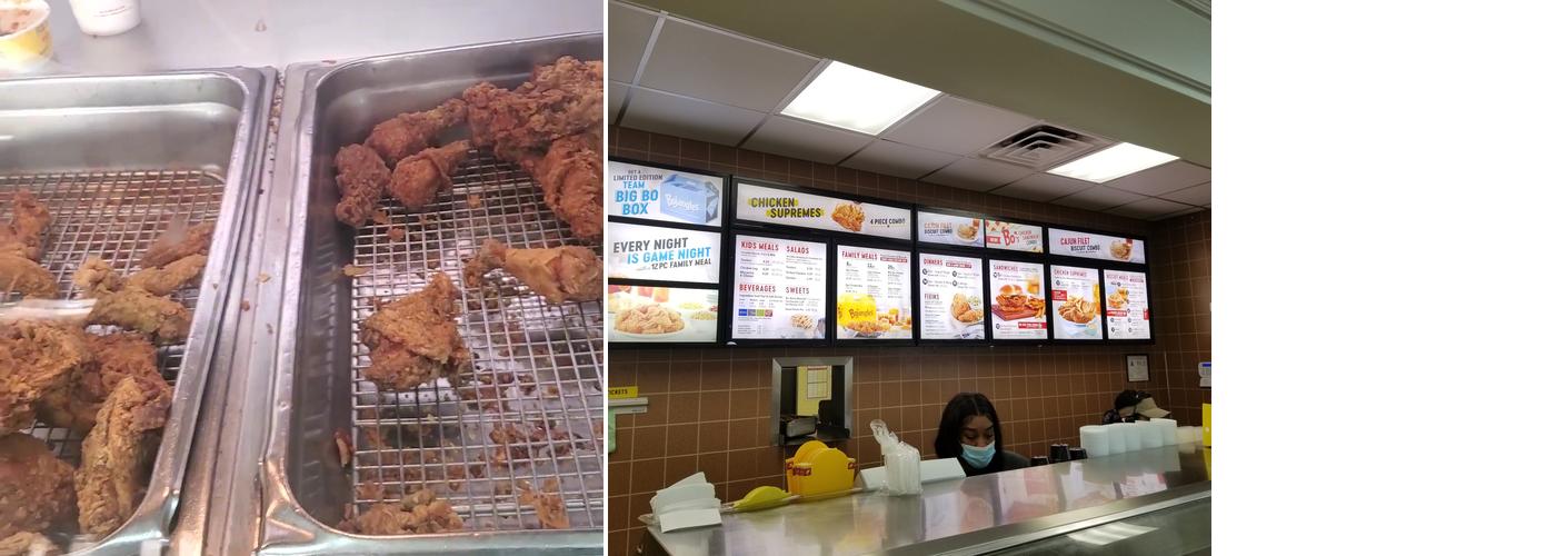 Bojangles Menu