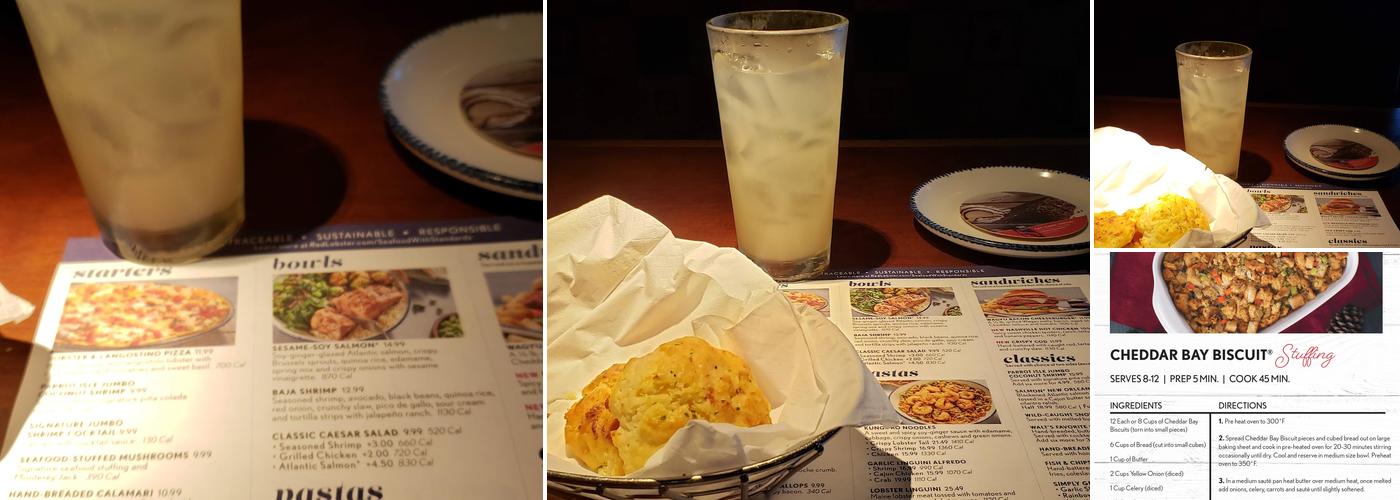 Red Lobster Menu
