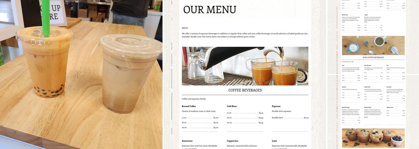 The Perch Coffee House Menu