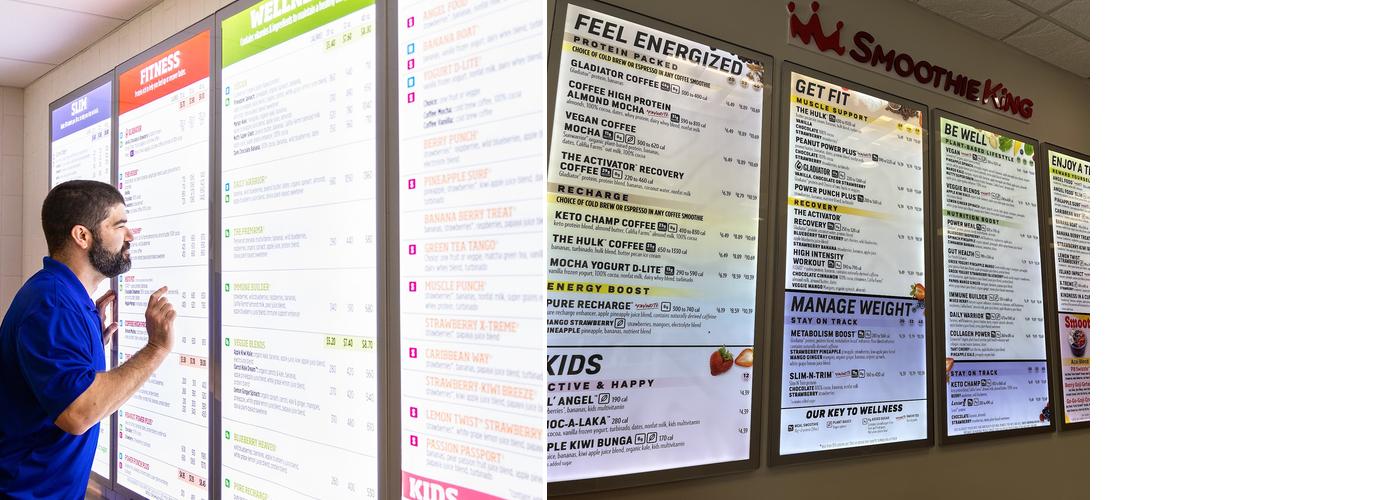 Smoothie King Menu
