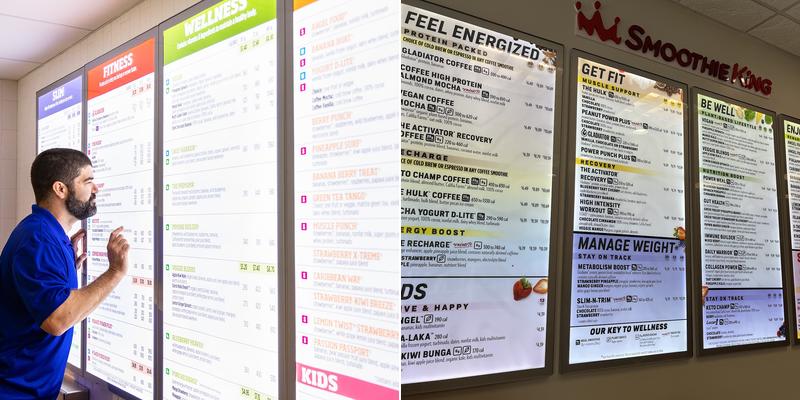 Smoothie King Menu