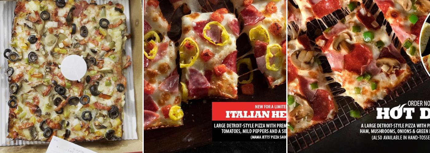 Jet's Pizza  Menu