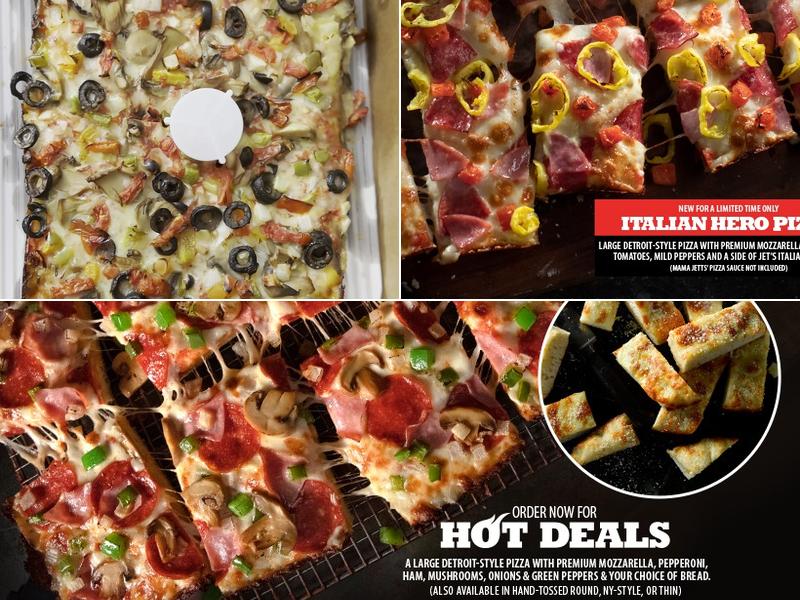 Jet's Pizza  Menu