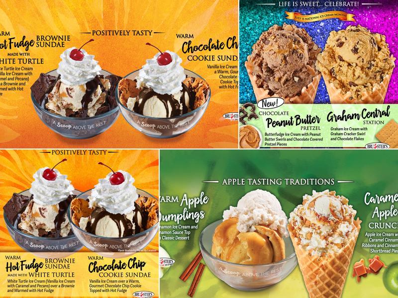Bruster's Real Ice Cream Menu