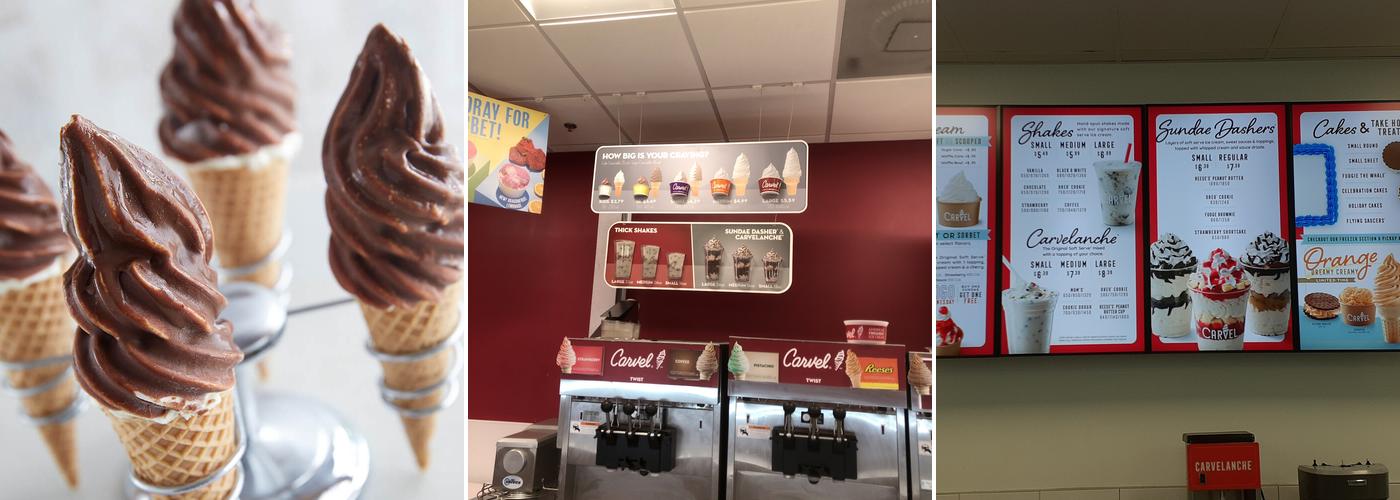 Carvel Menu