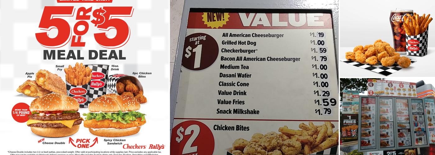 Checkers Menu
