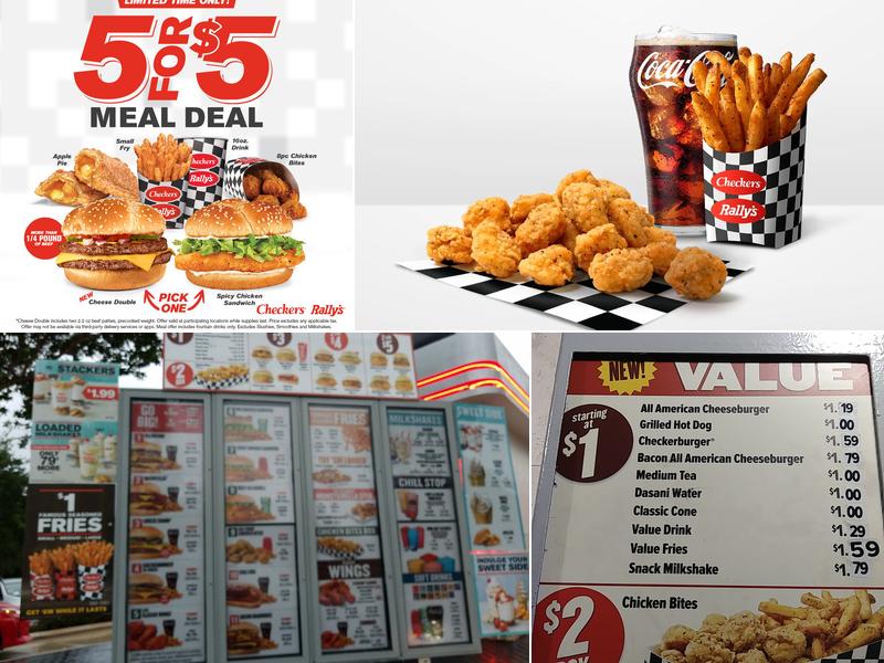Checkers Menu