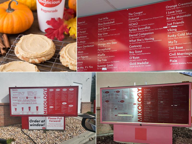 Sodalicious Menu