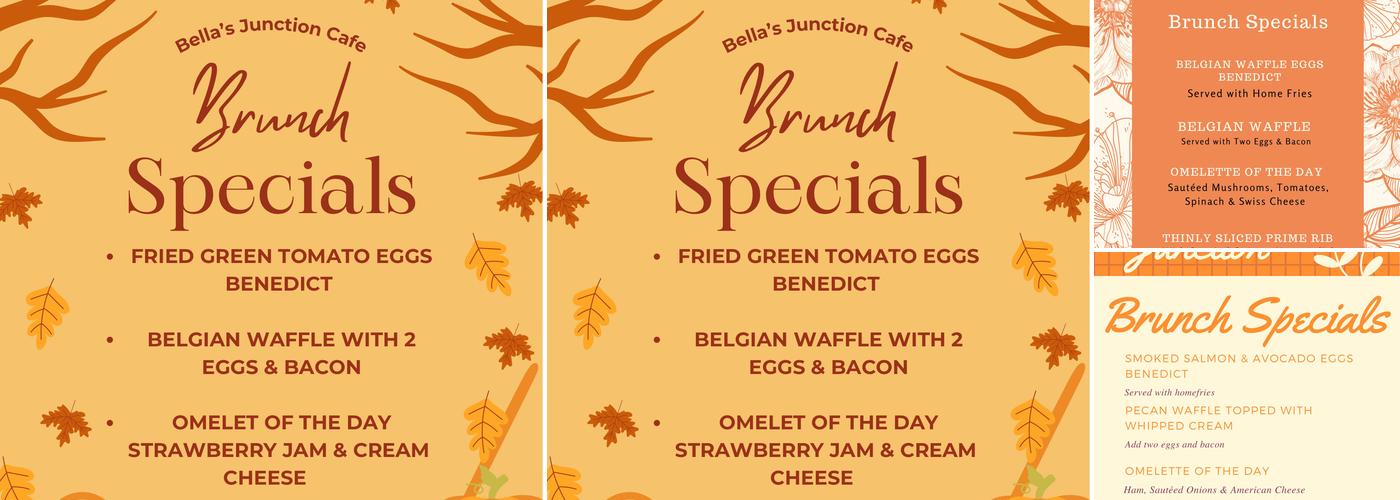 Mountain Junction Menu