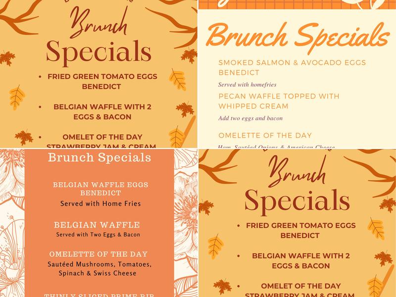 Mountain Junction Menu