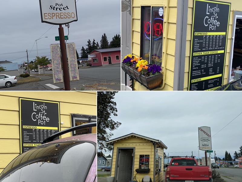 Lincoln Street Coffee Pot 902A S Lincoln St, Port Angeles