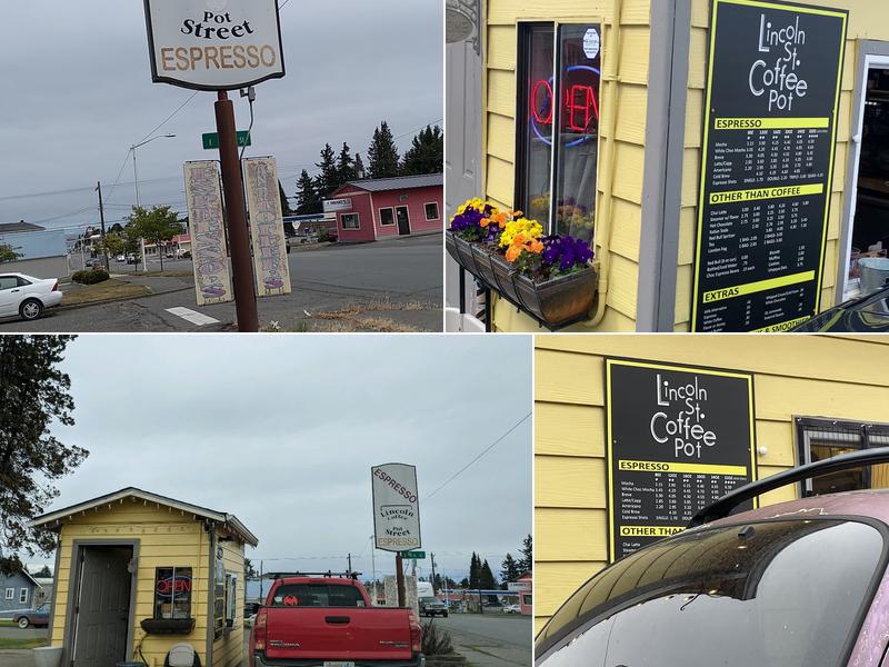 Lincoln Street Coffee Pot