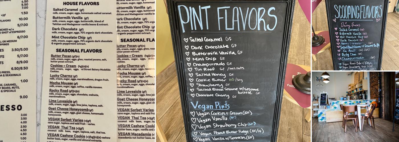 Love Creamery Lincoln Park Menu