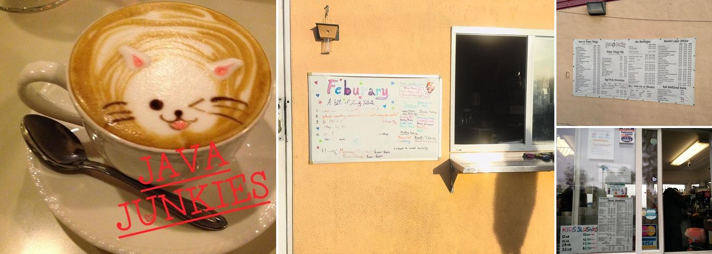 Java Junkies Menu