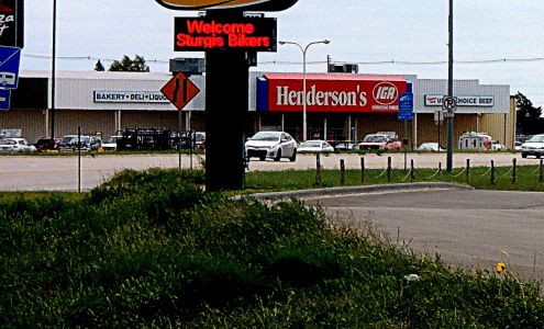 Henderson's IGA Store Valentine