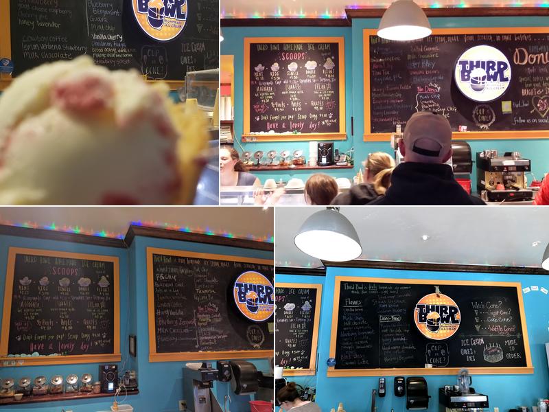 Third Bowl Homemade Ice Cream Menu