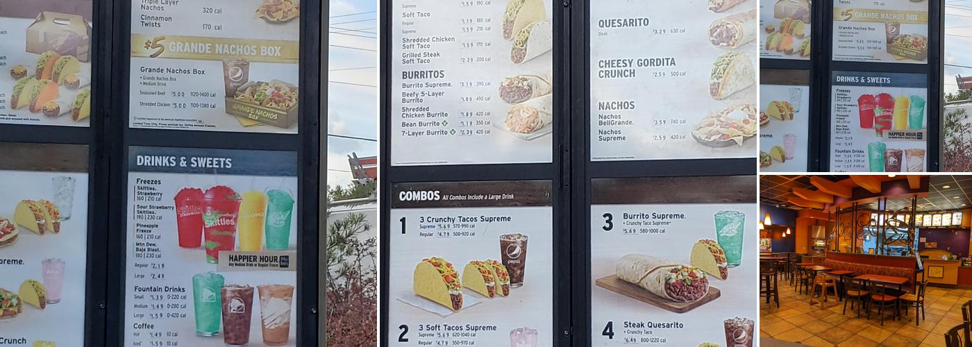 Taco Bell Menu
