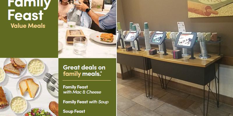 Panera Bread Menu