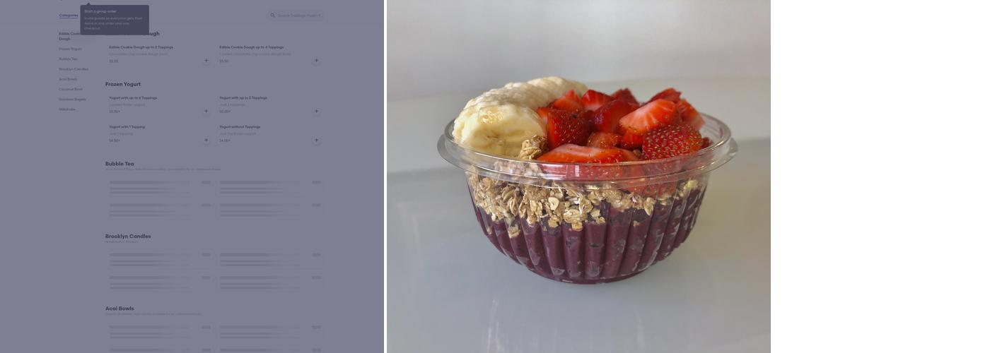 Toppings Menu