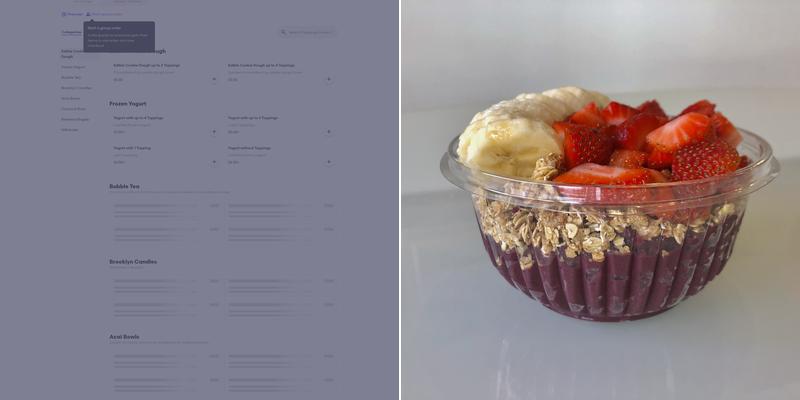 Toppings Menu