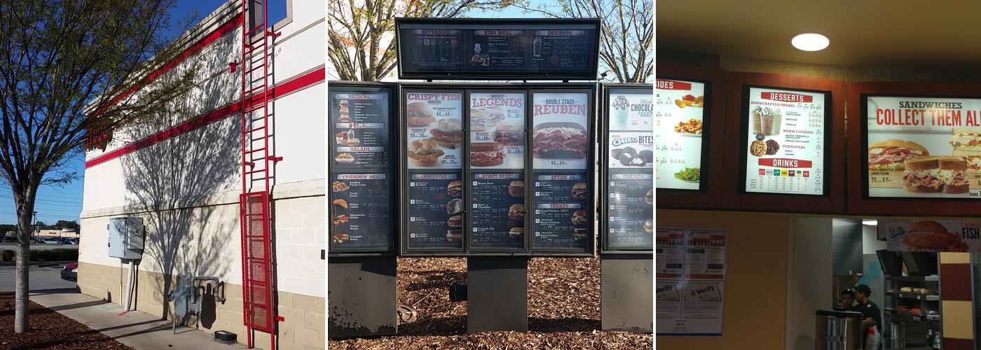 Arby's Menu