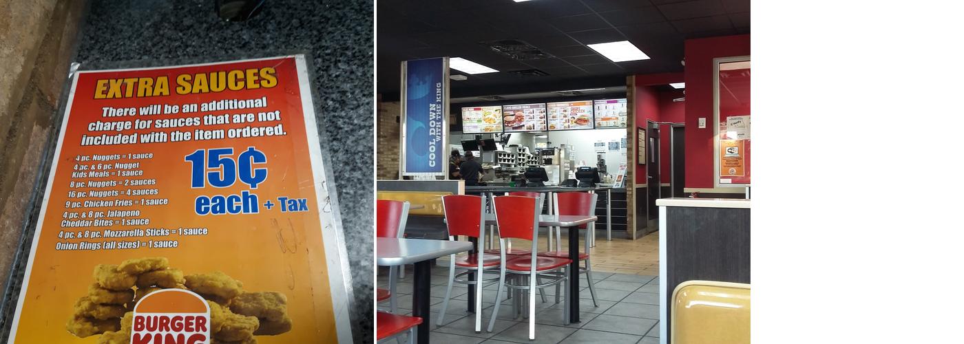 Burger King Menu