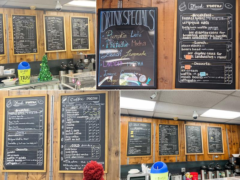 Moab Coffee Roasters Menu