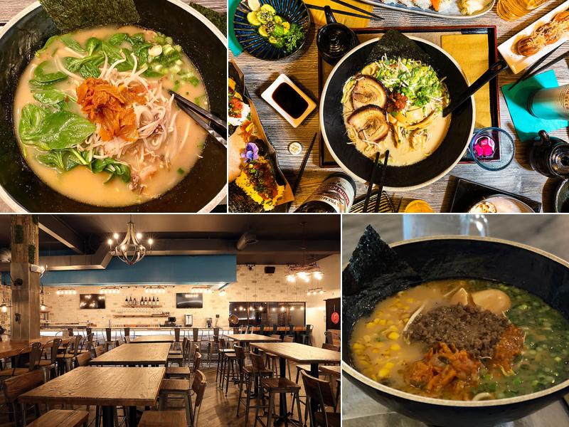 Karai Ramen + Handroll