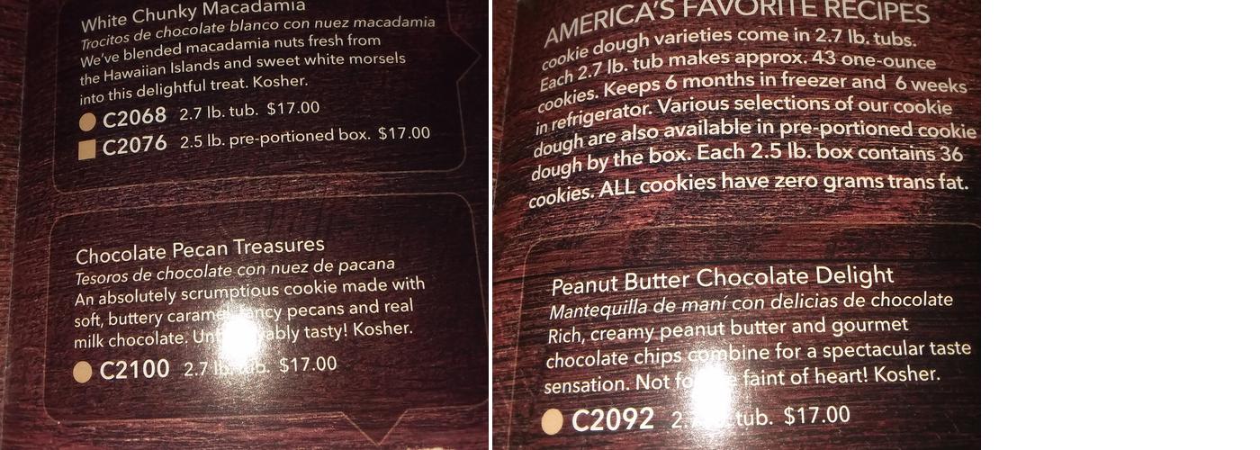 Tower Pub Menu