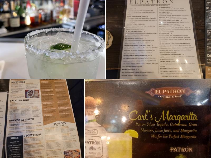El Patron Menu