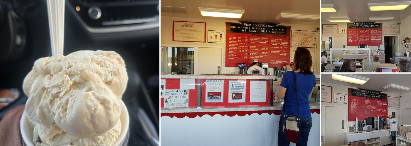 Brock's Ice Cream Inc Menu