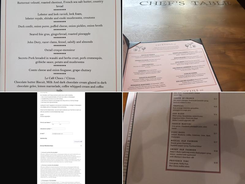 Partage Menu