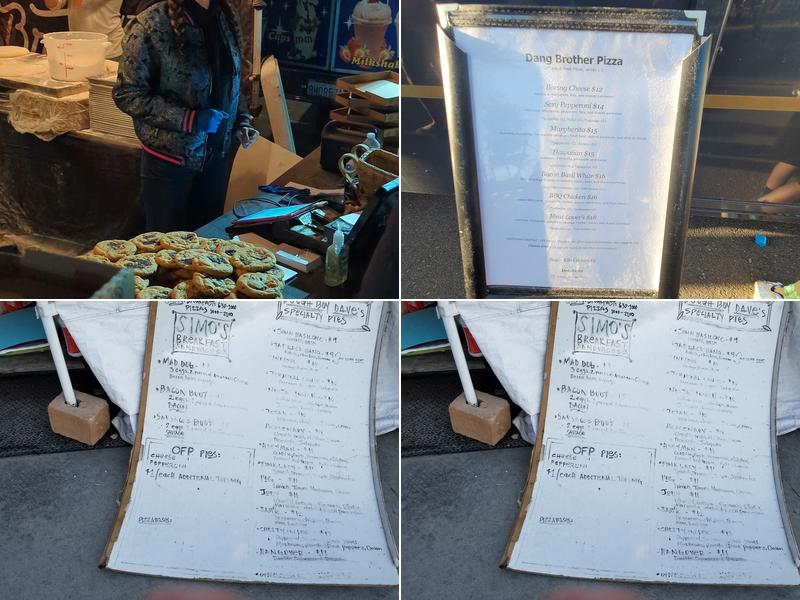 Dang Brother Pizza Menu