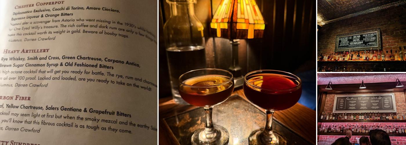 Bourbon & Branch Menu