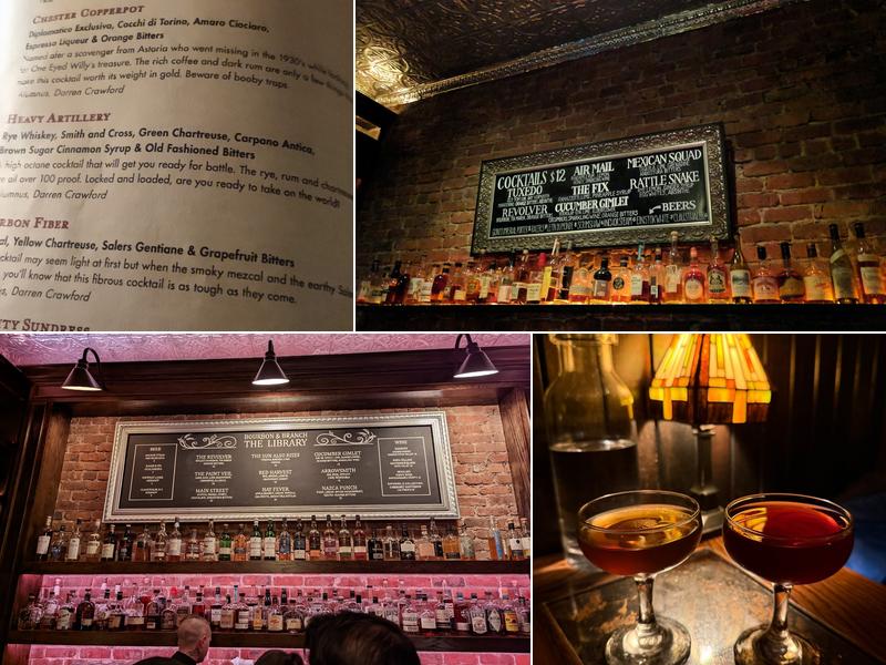 Bourbon & Branch Menu