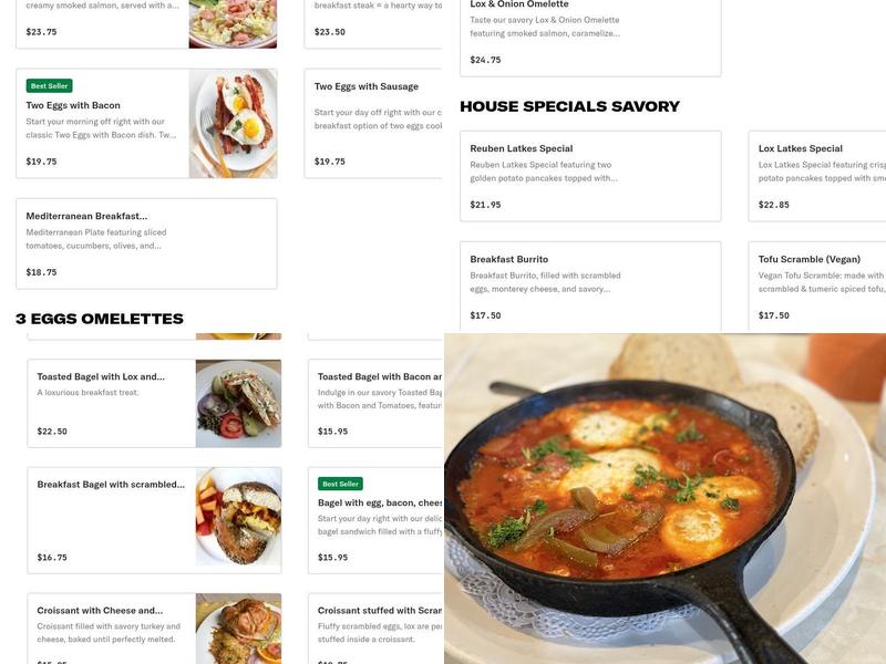 David's Delicatessen & Diner Menu