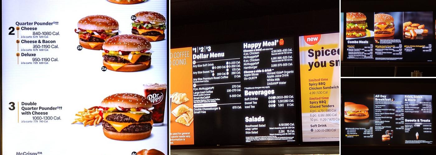 McDonald's Ely Menu