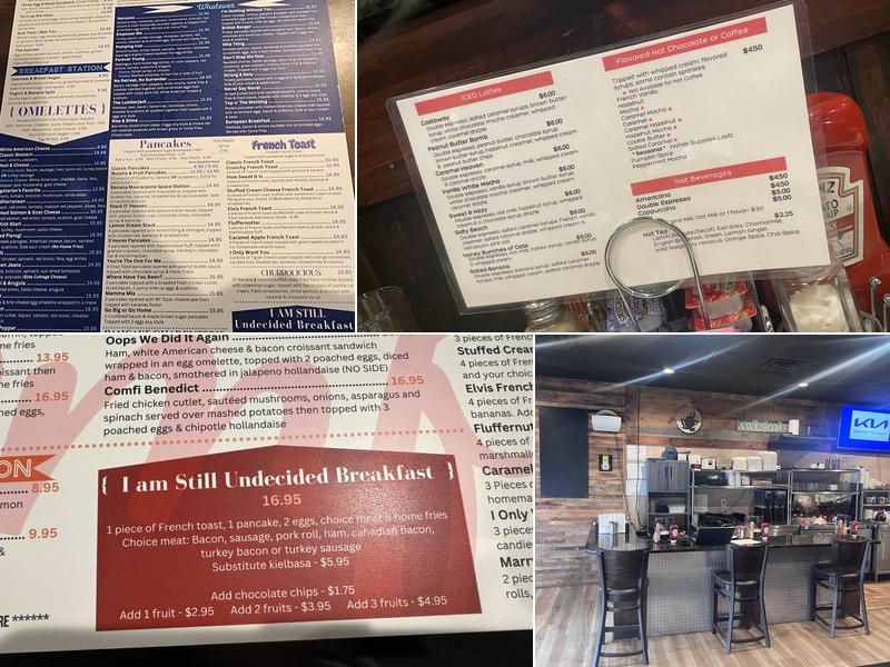 Comfi of Belmar Menu