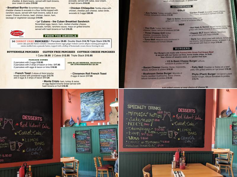 14 Carrot Cafe Menu
