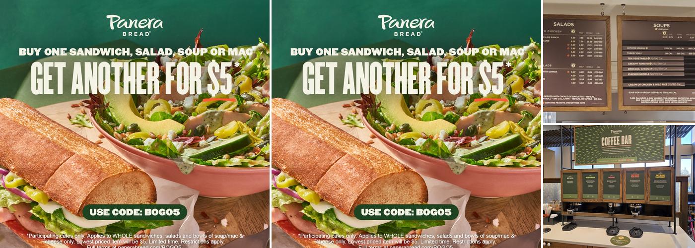 Panera Bread Menu