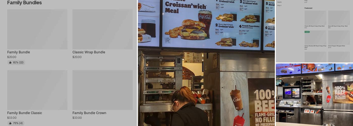 Burger King Menu
