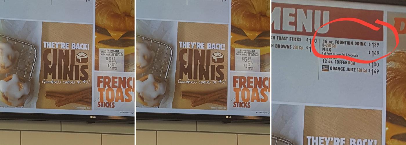 Burger King Menu